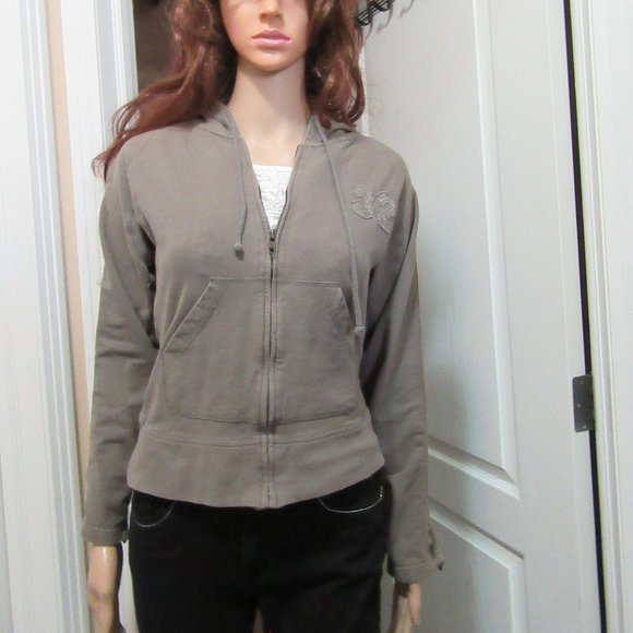 Hoodie Dark Green Garages size small - Picture 6 of 7